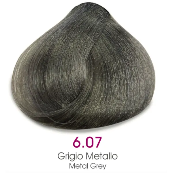 TMT Milano Art Collection Crema Colorante Luminacolor 6.07 Gris Metal 100ml - 1
